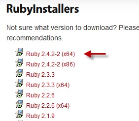 homebrew install ruby 2.7