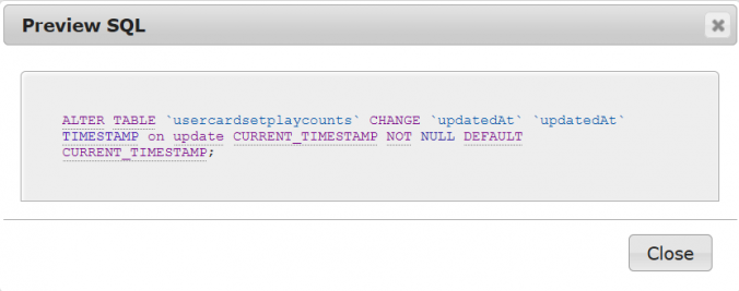 MySQL: How to automatically update timestamp column in phpMyAdmin when ...